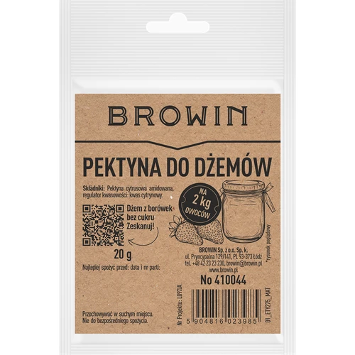 Pektin za džeme - citrusni amidiran za želiranje, 20 g  - 1 