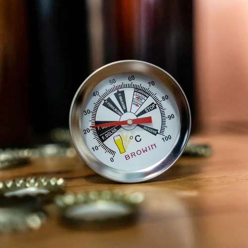 Pivovarski termometer (0 °C do +100 °C) 31,5 cm - 4