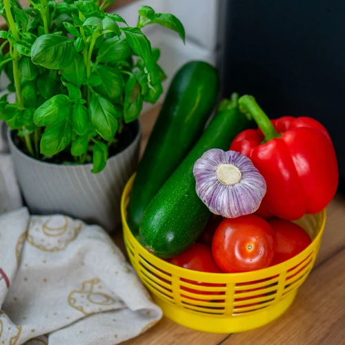 Plastični koš za Dam 5L, rumen - 7