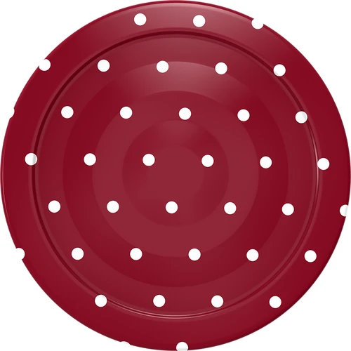 Pokrovček fi 43 mm, pikice - mix - 10 kosov. - 4