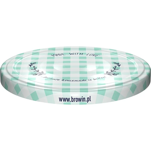 Pokrovček fi 53 karirast - 10 kos. - 3