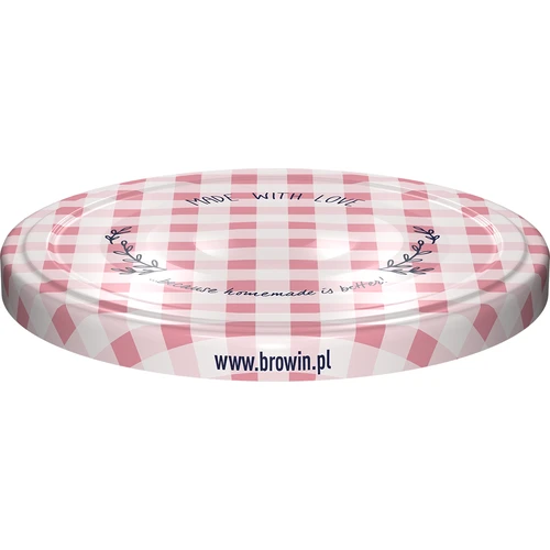 Pokrovček fi 53 karirast - 10 kos. - 5