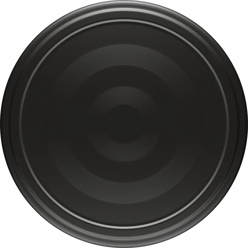 Pokrovček fi 66/4 črn - 10 kos