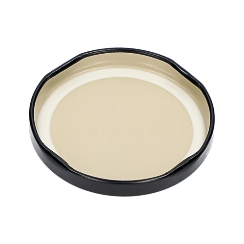 Pokrovček fi 66/4 črn - 10 kos - 3