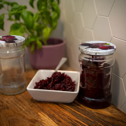 Pokrovček fi 66/4 - fotografije zelenjave - 10 kos. - 18