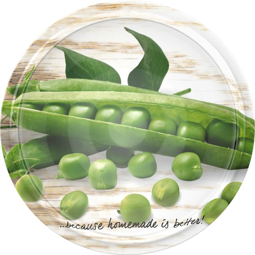 Pokrovček fi 66/4 - fotografije zelenjave - 10 kos. - 5