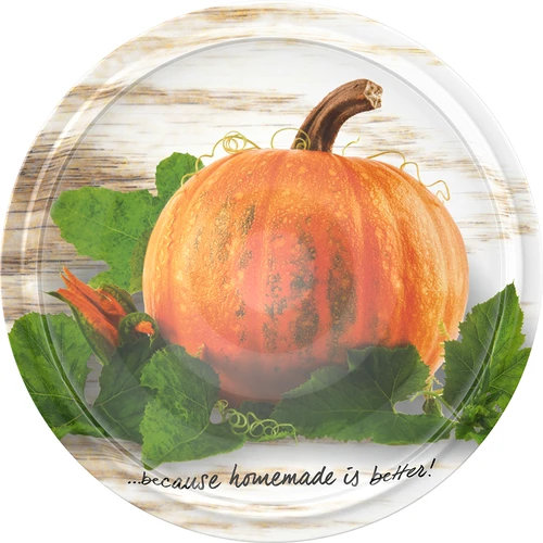 Pokrovček fi 66/4 - fotografije zelenjave - 10 kos. - 8