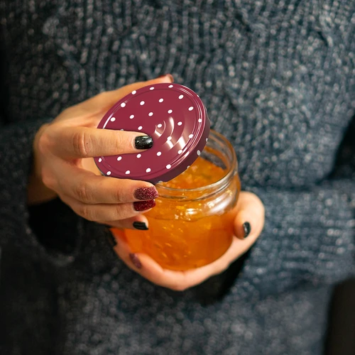 Pokrovček fi 66/4 pike mix - 10 kos. - 10