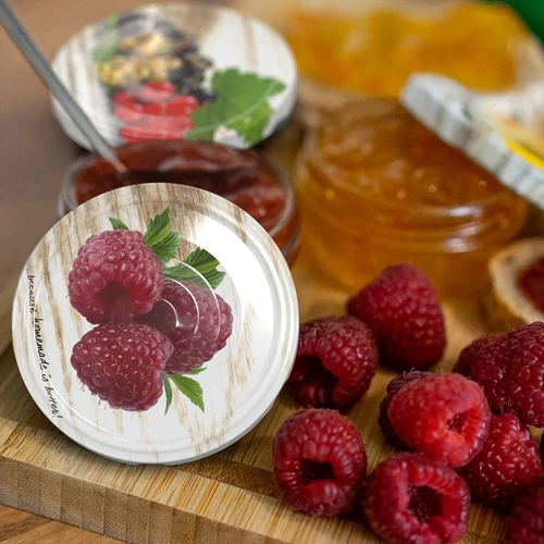 Pokrovček fi 66 s sadnim motivom - 10 kos. - 3