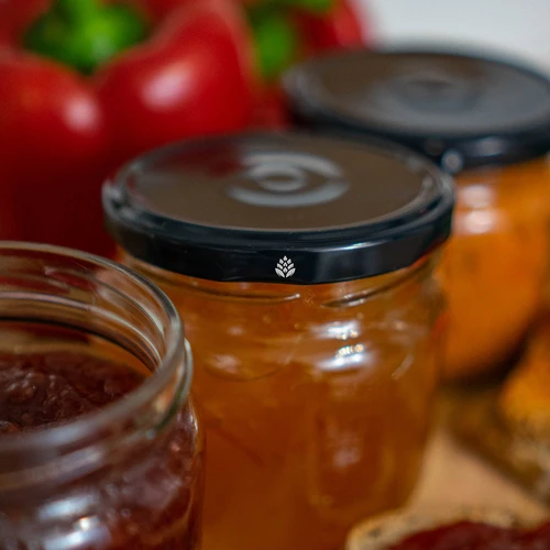 Pokrovček fi 82/6, črn - 10 kos. - 10