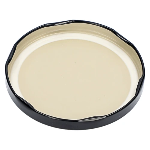 Pokrovček fi 82/6, črn - 10 kos. - 3