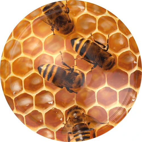 Pokrovček fi 82/6 med - 10 kos.  - 1 