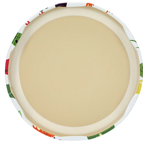 Pokrovček fi 82/6 – z zelenjavnimi motivi - 10 kosov. - 3