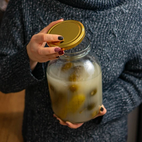 Pokrovček fi 89, zlat - 10 kos. - 8