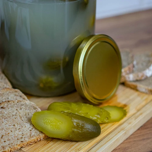 Pokrovček fi 89, zlat - 10 kos. - 9