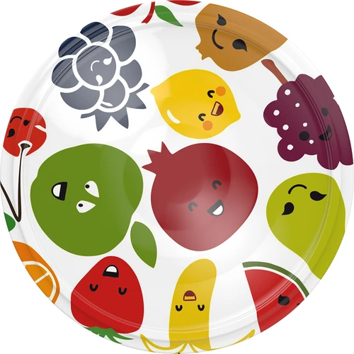 Pokrovčki fi 82/6 sadje - 10 kosov