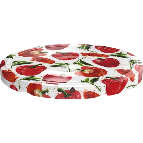 Pokrovčki fi 82/6 z risanimi motivi paprike – 10 kos. - 2