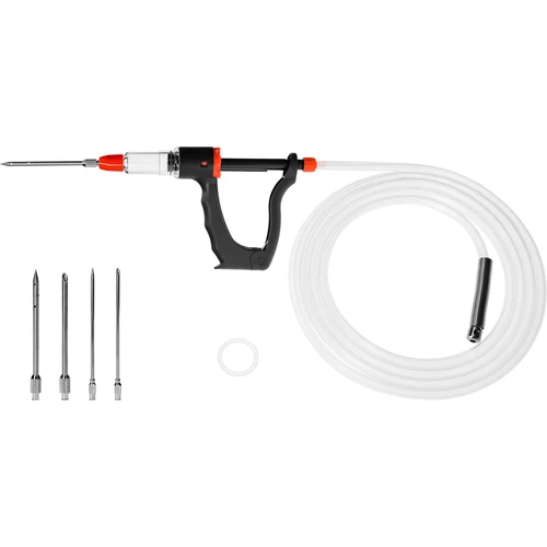 Polavtomatski injektor za mesnine s kompletom igel in cevko - 2