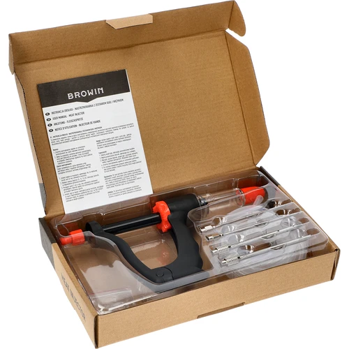 Polavtomatski injektor za mesnine s kompletom igel in cevko - 6