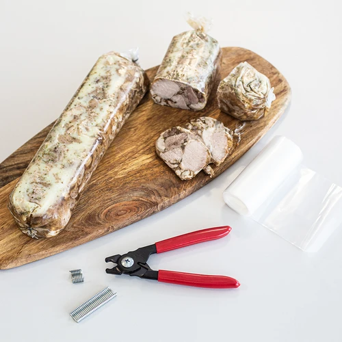 Poliamidna ovojnica za mesnine 8m-fi73mm, 100°C - 4