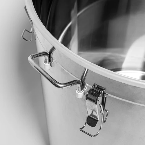 Posoda iz nerjavnega jekla 161 L s pokrovom - 5