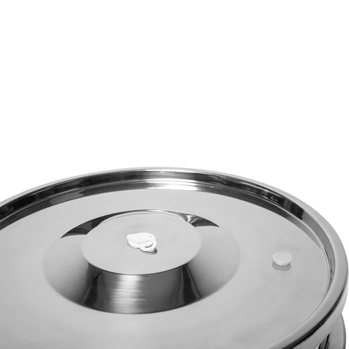 Posoda za fermentacijo in destilacijo - iz nerjavnega jekla, 18 l, 5 zapiralnih sponk - 10