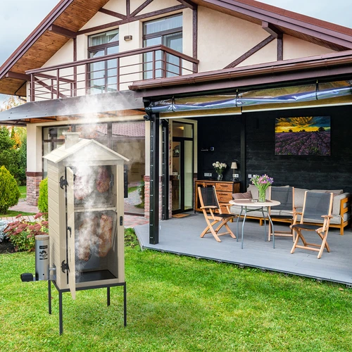 Prekajevalnica 200 L dragON Larch E21 - iz macesna, z električnim grelnim modulom in krmilnikom - 20