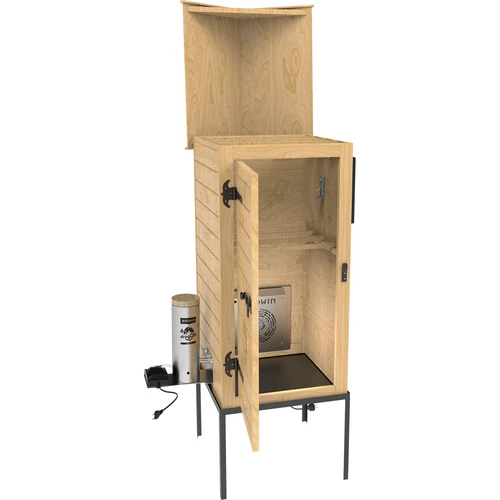 Prekajevalnica 200 L dragON Larch E21 - iz macesna, z električnim grelnim modulom in krmilnikom - 7