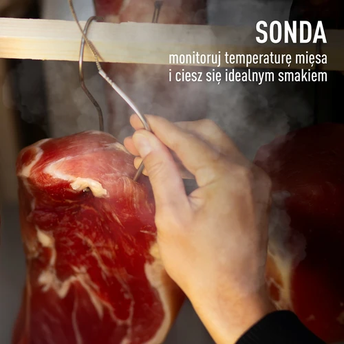 Prekajevalnica dragON PLYWOOD NATURE – brezokvirna, modularna, s krmilnikom Wi‑Fi, 320 L - 14