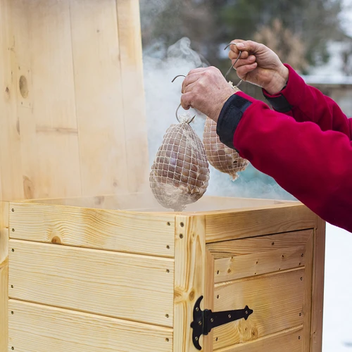Prekajevalnica z Wi‑Fi, 200 L – dragON WOOD 100IQ z električnim grelnim modulom in krmilnikom - 16