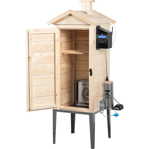 Prekajevalnica z Wi‑Fi, 200 L – dragON WOOD 100IQ z električnim grelnim modulom in krmilnikom - 2