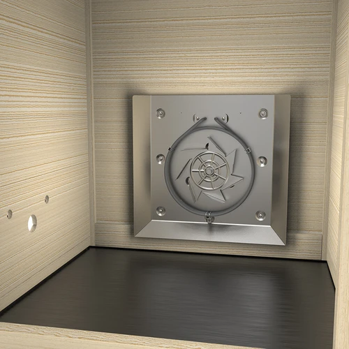 Prekajevalnik 115 L dragON Wood 60E, lesen, z električnim grelnim modulom in krmilnikom - 8