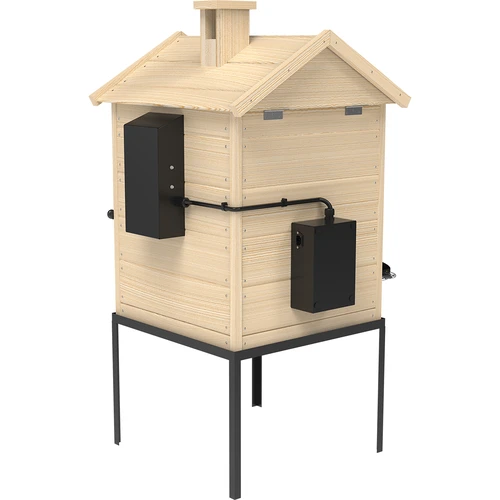 Prekajevalnik 115 L dragON Wood 60E, lesen, z električnim grelnim modulom in krmilnikom - 4