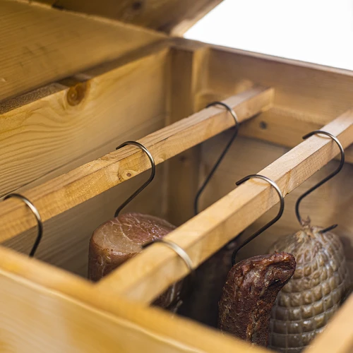 Prekajevalnik z Wi-Fi, 200 L- dragON WOOD 100IQ z električnim grelnim modulom in krmilnikom - 17