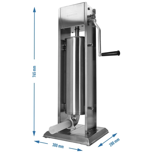 Premium vertikalna polnilka za klobase, 7 L - 12
