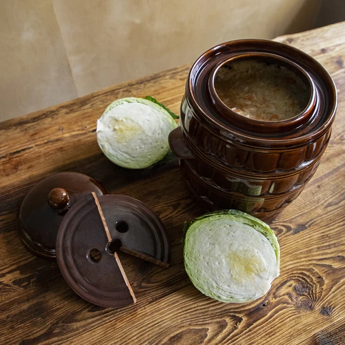 Pritiskalni kamen za sode, kameninast, fi 15 cm - 10