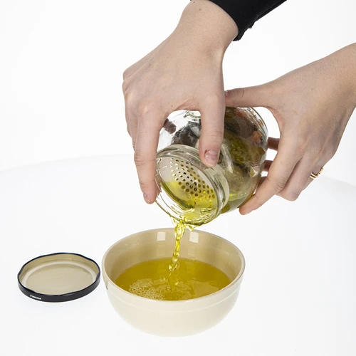 Pritiskalo - pritisno sito za vlaganje, kisanje in pripravo kisa - za kozarce fi 82 - 8