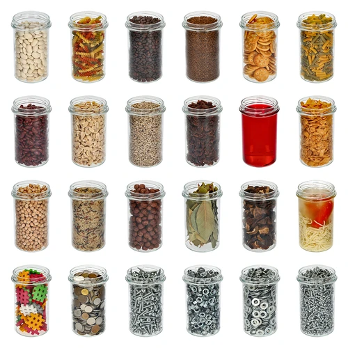 Ravni kozarec 545 ml (fi 82) - s črnim pokrovčkom, 6 kos. - 7