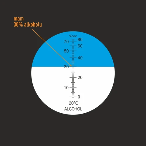 Refraktometer za alkohol - 8