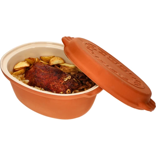 Rimski lonec, glaziran, 4,5 l (meandri) - 10