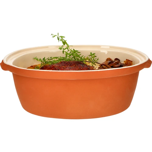 Rimski lonec, glaziran, 4,5 l (meandri) - 12