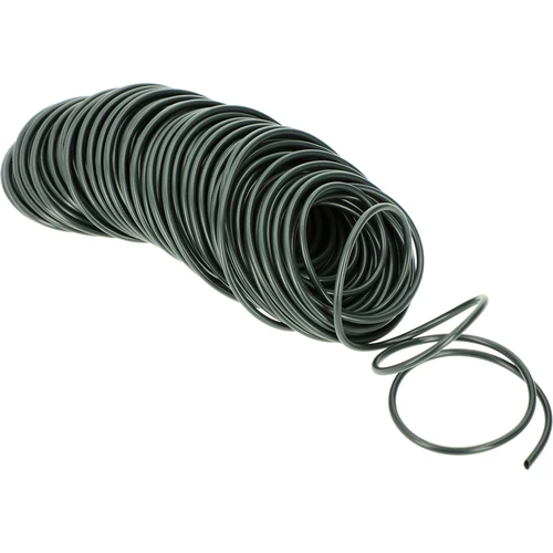 Sadjarska gumijasta cevka, temnozelena, 25 m x 3 mm