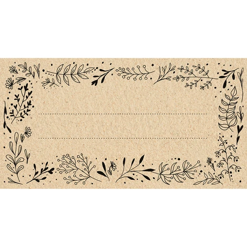 Samolepilne eko etikete 85/45 mm - 20 kosov