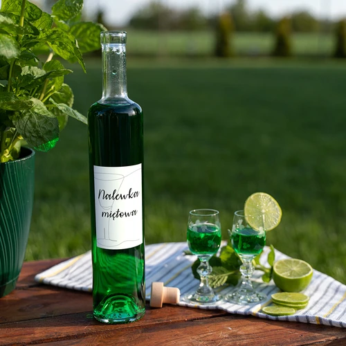 Samolepilne etikete 60 x 90 mm za steklenice, domači liker, alkohol, vodko - 20 kosov - 6