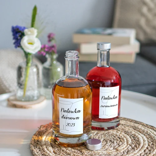 Samolepilne etikete 60 x 90 mm za steklenice, domači liker, alkohol, vodko - 20 kosov - 7