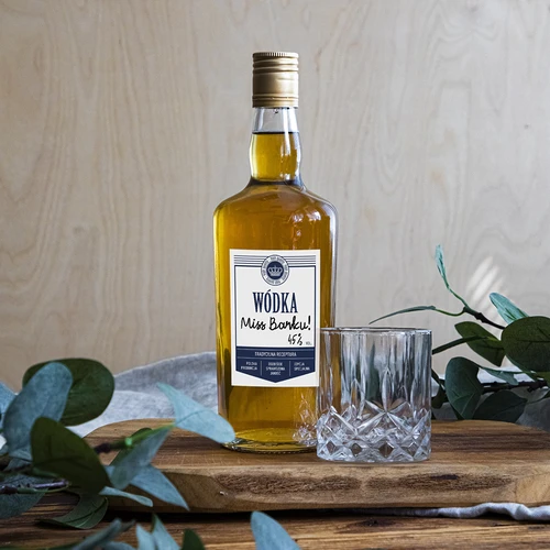 Samolepilne etikete 60x90 mm za steklenice, vodko, bele, 20 kosov - 5