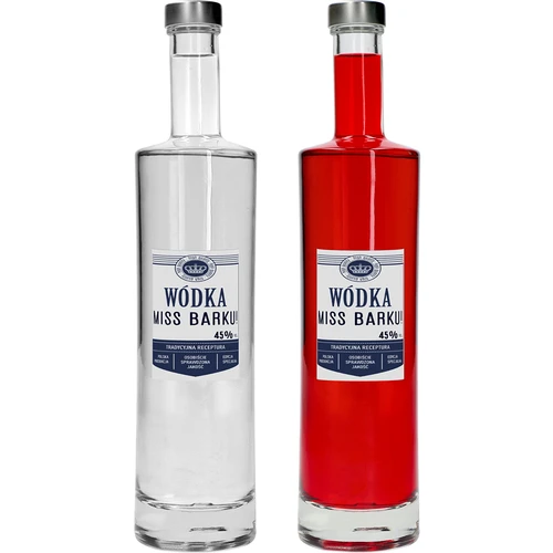 Samolepilne etikete 60x90 mm za steklenice, vodko, bele, 20 kosov - 6