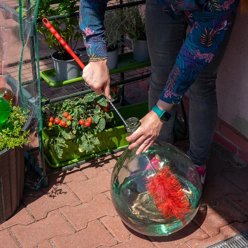 Ščetka za pranje damižonov - majhna - 3