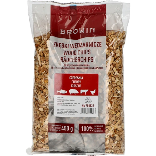 Sekanci za dimljenje/peko na žaru, češnja, 450 g, kl. 8