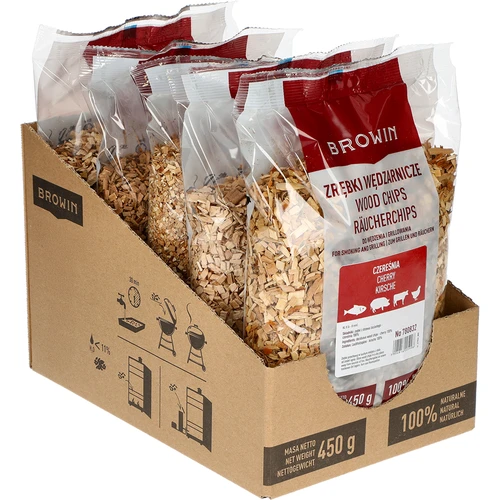 Sekanci za dimljenje/peko na žaru, češnja, 450 g, kl. 8 - 2